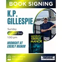 Author K.P. Gillespie at The Lahaska Books Shop