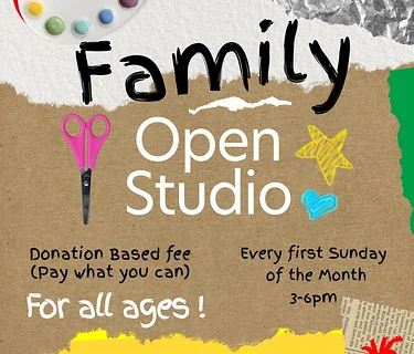 Family Open Studio - Every First Sunday