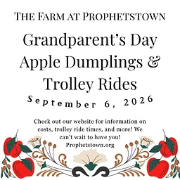 Grandparent’s Day, Apple Dumplings, and Trolley Rides