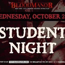 Student Night | October 28th
