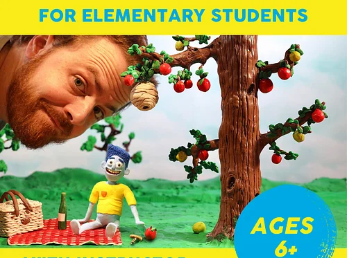 Wednesdays 4/8-29, 4-5:30pm, 4 weeks: Stop Motion for Elementary Students
