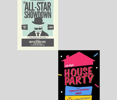 All-Star Showdown | Improvised Game Show (7:30pm) / Late Night House Party | Improvised Show (9:30PM)