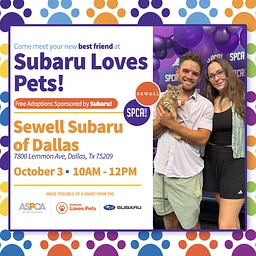 Subaru Loves Pets! Mobile Adoptions @ Sewell Subaru