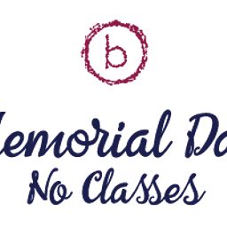 Memorial Day – NO CLASSES