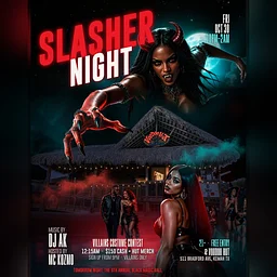 Slasher Night — Halloween Weekend at VooDoo Hut