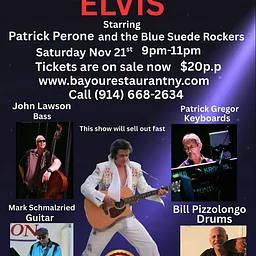 Elvis Night at The Bayou – Patrick Perone & Full Band Live!