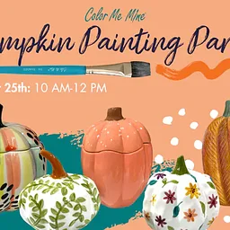 Pumpkin Painting Party