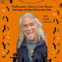 Halloween Library Live Music with David Thomas