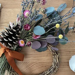 Dried Harvest Wreath Workshop