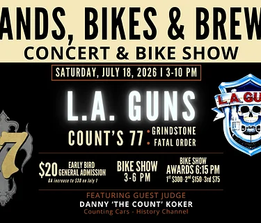 Bands, Bikes & Brews