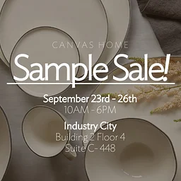 Canvas Home – Sample Sale