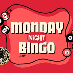 BINGO MONDAY NIGHT - SPONSORED BY THE APPLE VALLEY BURNSVILLE HOCKEY ASSOCIATION