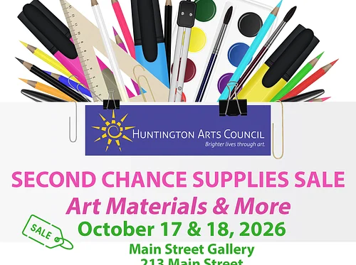 Huntington Arts Council presents Second Chance Supply Sale