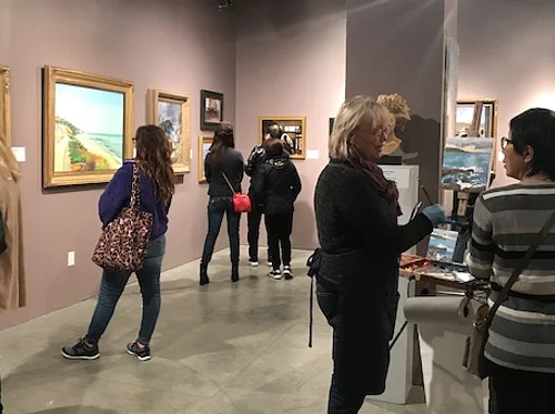 Artists In the Gallery Meet & Greet on Opening Day of the Gold Medal Exhibition