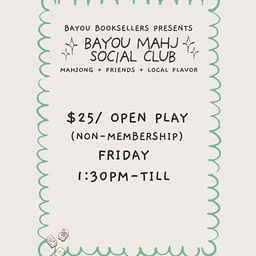 Bayou Mahjong Social Club