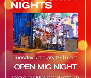 JAS Community Nights – Open Mic