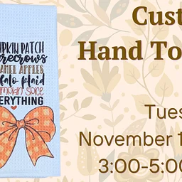 Custom Hand Towels