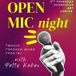 OPEN MIC: "Third Thursday Open Mic Night" @ Evansville Art Center