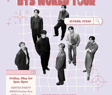 BTS World Tour Pre-Concert Cupsleeve w/ Mikrokosmos