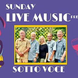 Sunday Live Music: SOTTO VOCE