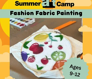 2026 Summer Art Camp | Fashion Fabric Painting