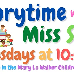 Storytime with Miss Sue