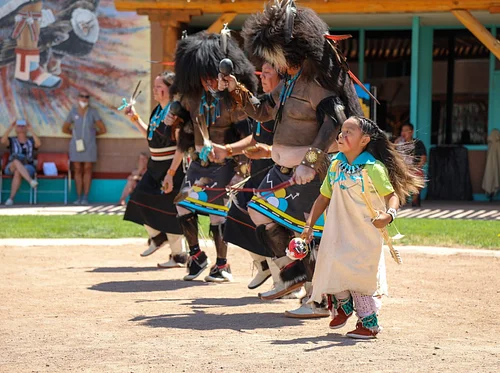 The Pueblo Dance Group (Laguna, Acoma, Zuni, Hopi)