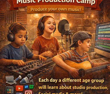Music Production Camp (15-18 yrs.)