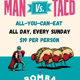 Man vs Taco