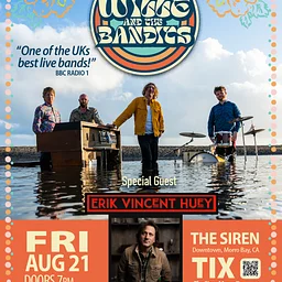 Wille and The Bandits with Erik Vincent Huey – One of the UK’s hottest bands!