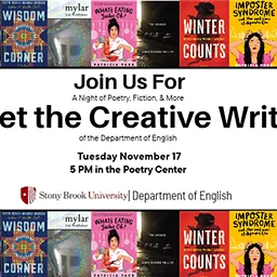 Meet the Creative Writers of the Department of English!