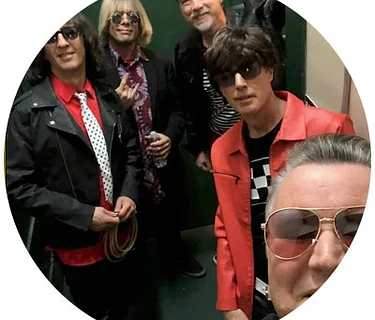 On Stage with The Used Cars