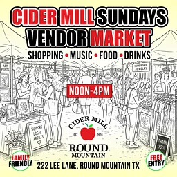 Cider Mill Sundays – Vendor Market