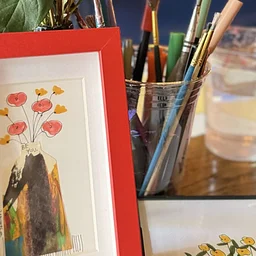 Whimsical Flowers: Painting in the Orchid Pavilion