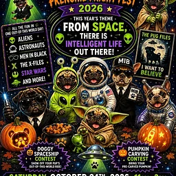 Pugoween and Frenchie Fright Fest