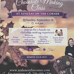 September Chocolate Bar Making