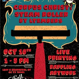 LTEmbers Steamroller Wood Block Printing Party