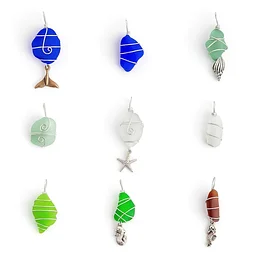 Sea Glass Wine Charm Workshop