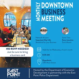 Monthly Downtown Business Meeting