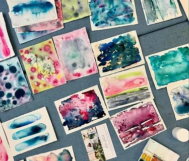 Watercolor Meditation