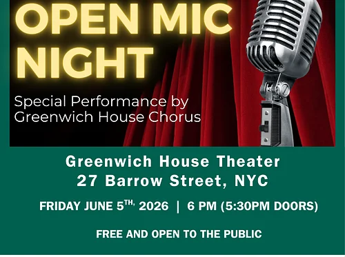 Greenwich House Open Mic Night