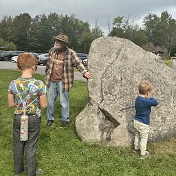 Children’s Geology Hike, with Robert Titus at the Mountain Top Historical Society