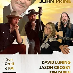 John Prine Tribute with David Luning, Jason Crosby, Ben Dubin & Victoria George