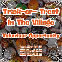 Volunteer Opportunity: Halloween Trick-or-Treat