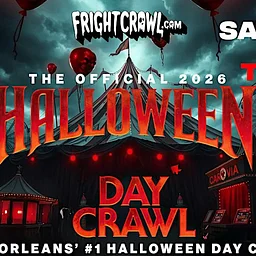 The Fright Crawl | New Orleans Halloween Day Bar Crawl 2026 | Sat, Oct 31
