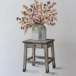 Watercolor Class: A Touch of Autumn