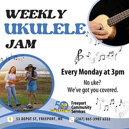 Freeport Community Services: Weekly Ukulele Jam