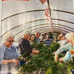 Deck Your Door with Magic! Holiday Wreath Making Workshop