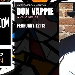 JAZZ ROOM Presents: Valentine’s Edition with Don Vappie