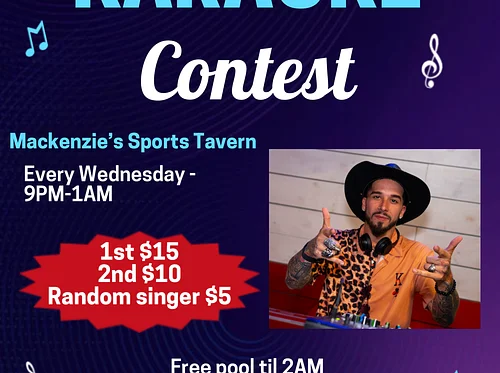 Wednesday night karaoke